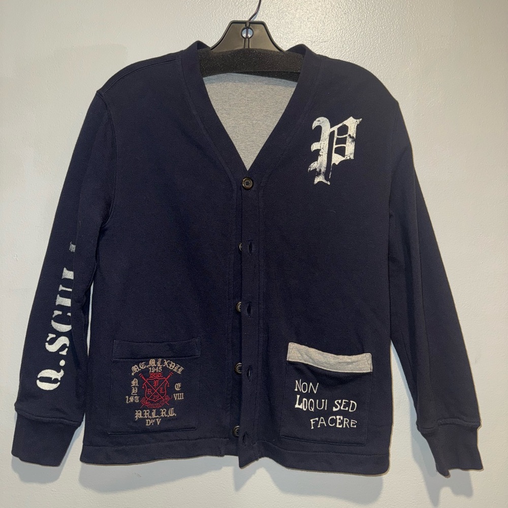Polo Ralph Lauren Reversible Cardigan. Size 10-12